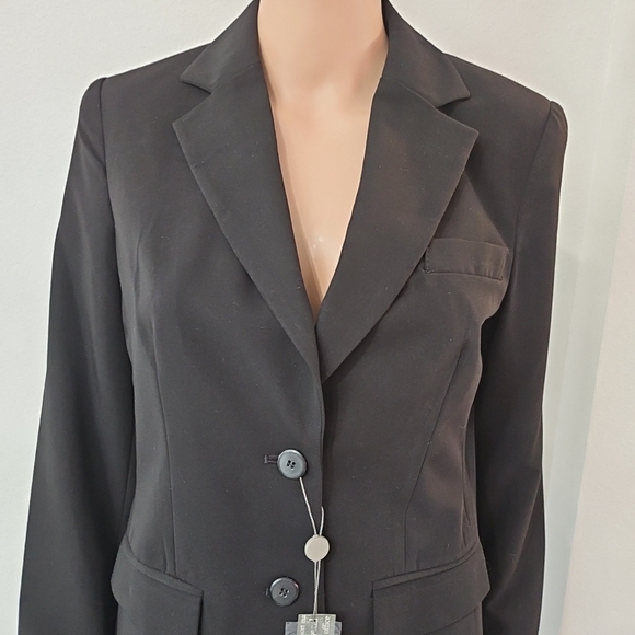 Ico Uniforms  Black Women's Suit Jacket NWT - Picture 4 of 10